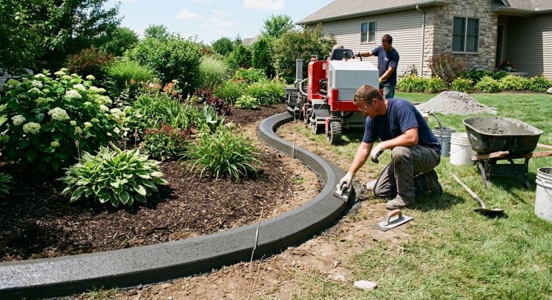 Concrete Curbing Installation