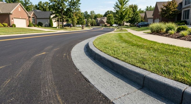 Concrete Curbing Installation