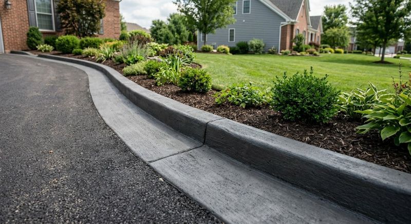 Concrete Curbing Installation