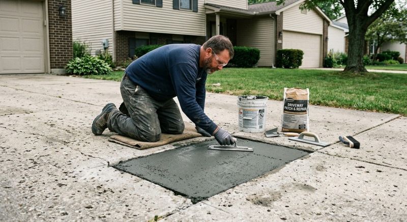 Concrete Driveway Repair