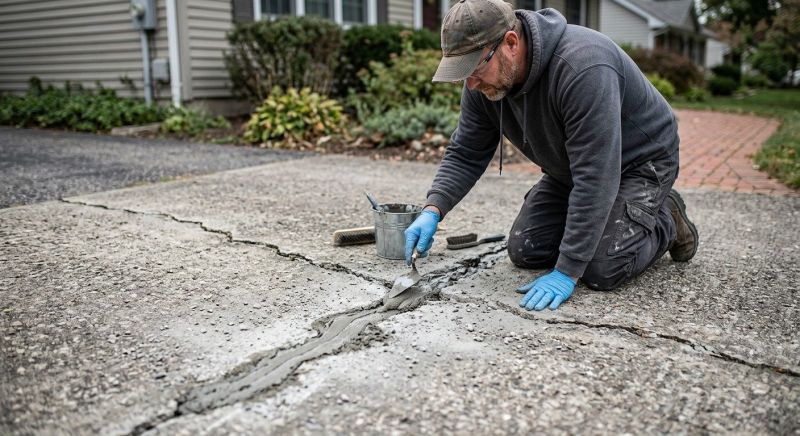 Concrete Driveway Repair