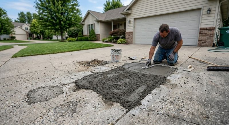 Concrete Driveway Repair