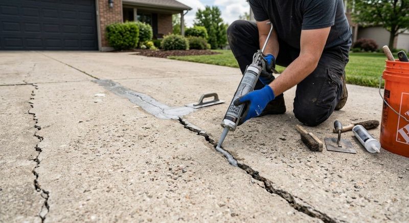 Concrete Driveway Repair