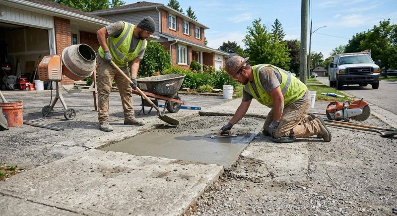 Concrete Driveway Repair