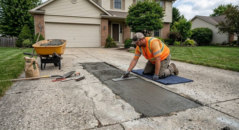Concrete Driveway Repair