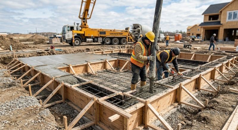 Concrete Foundation Installation
