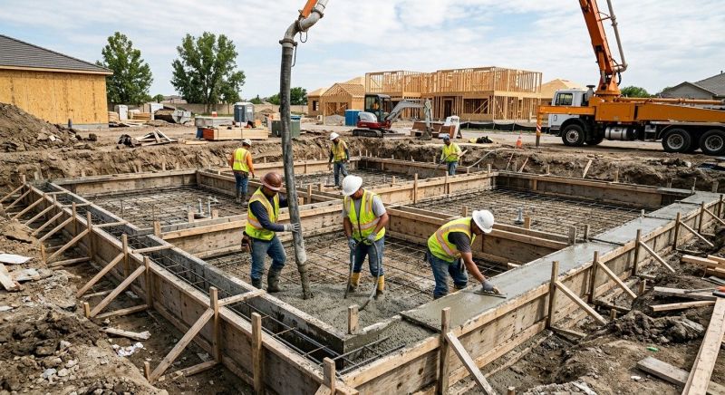 Concrete Foundation Installation