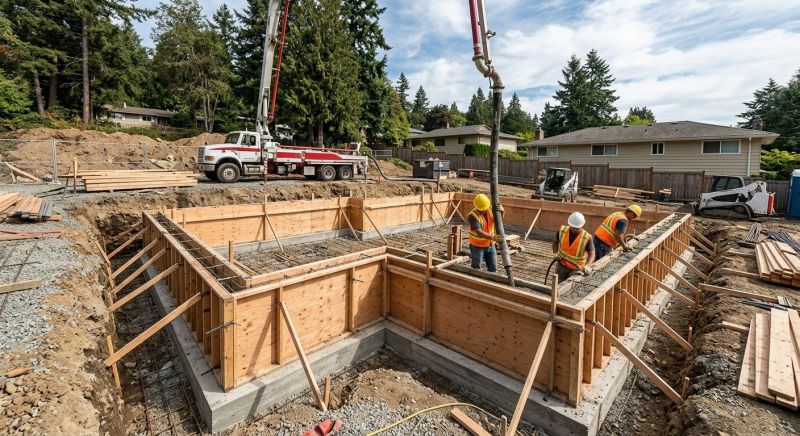 Concrete Foundation Installation