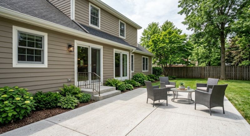 Concrete Patio Installation