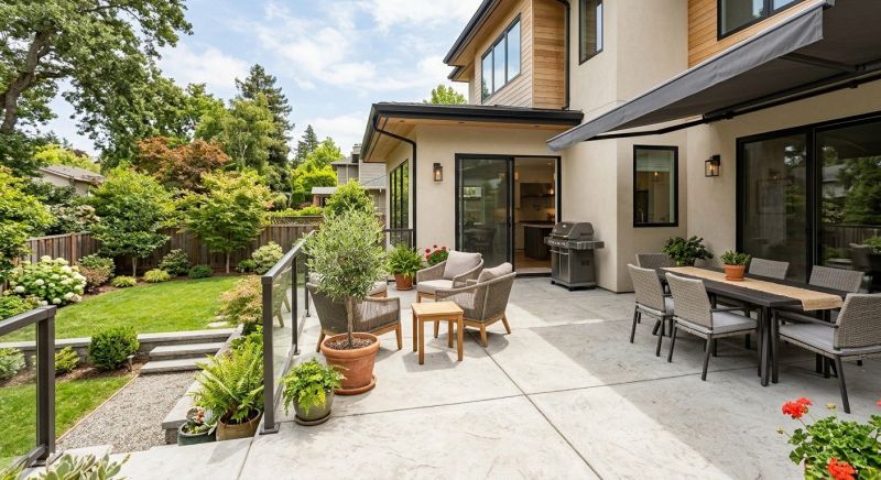 Concrete Patio Installation
