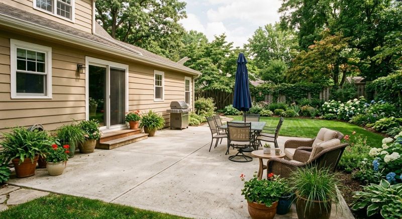 Concrete Patio Installation
