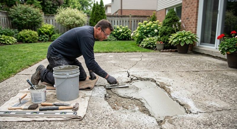 Concrete Patio Repair