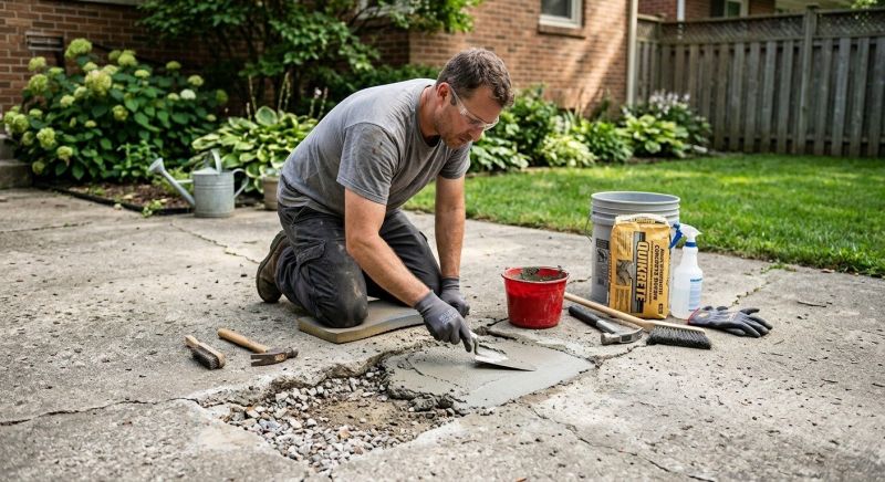 Concrete Patio Repair