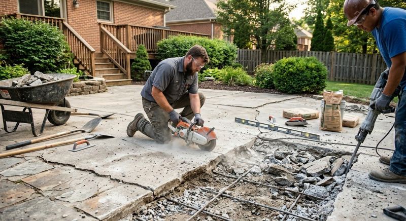 Concrete Patio Repair