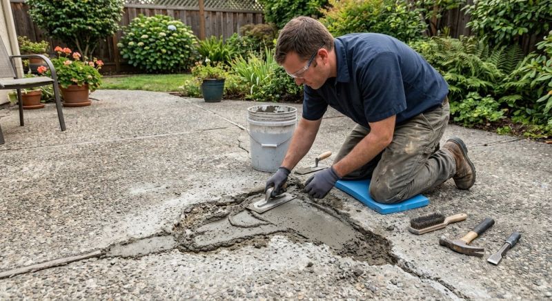 Concrete Patio Repair