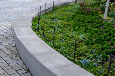 Concrete Retaining Wall Installation