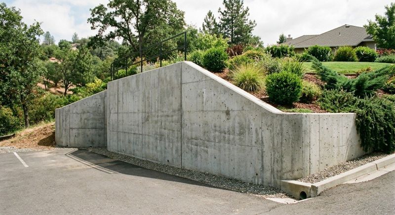 Concrete Retaining Wall Installation