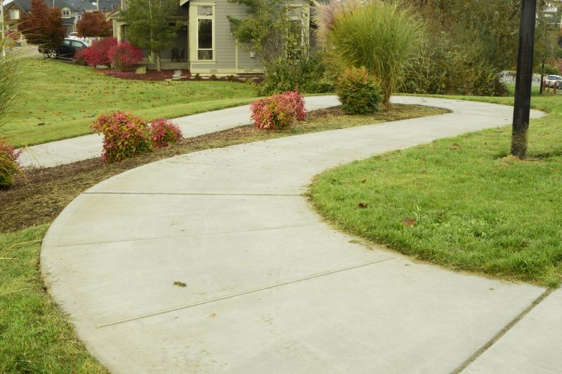 Concrete Sidewalk Installation