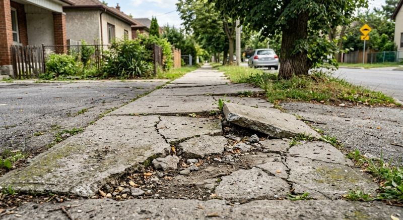 Concrete Sidewalk Repair