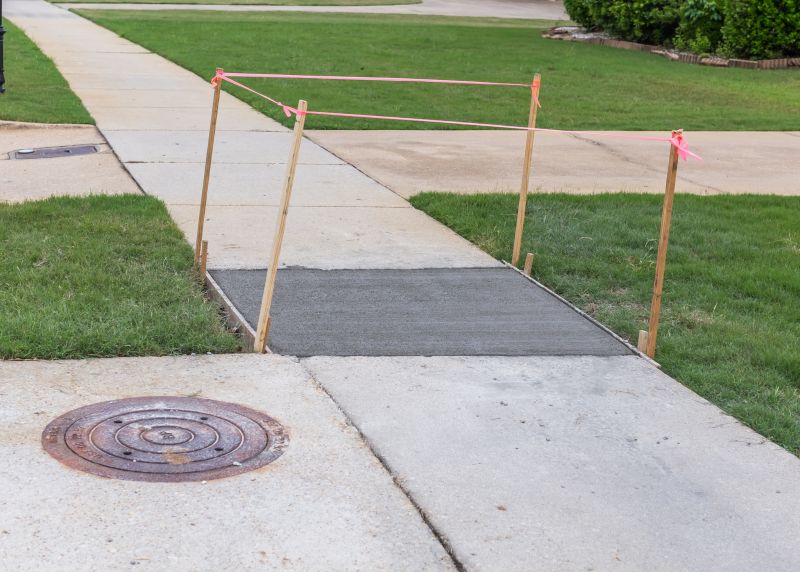 Concrete Sidewalk Repair