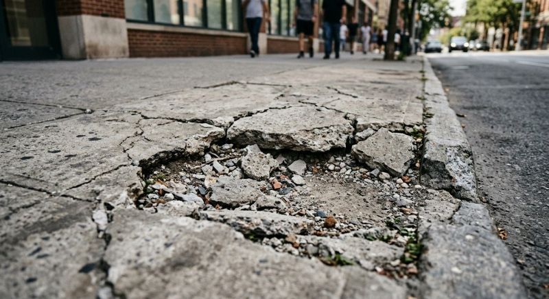 Concrete Sidewalk Repair