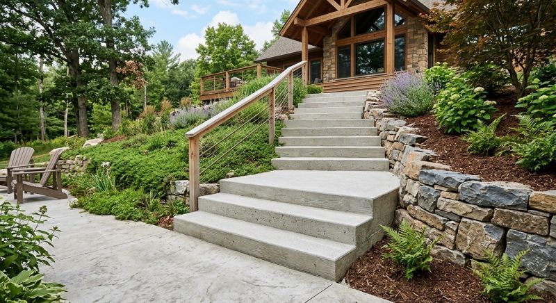 Concrete Steps Installation