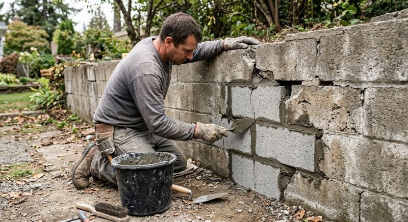 Concrete Wall Repair
