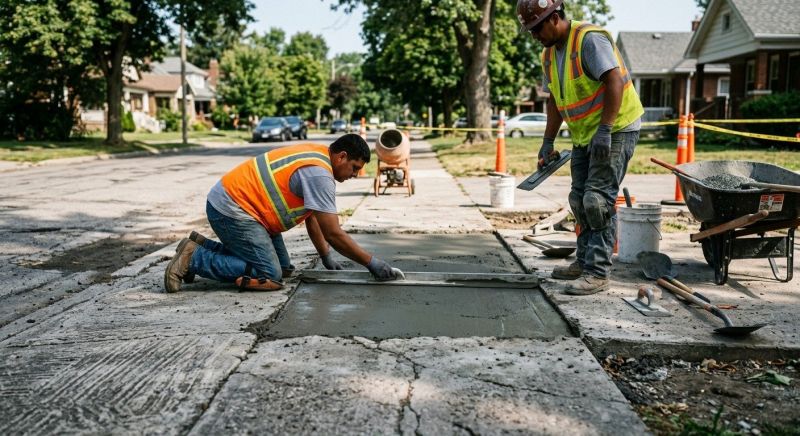 Fix Uneven Sidewalks