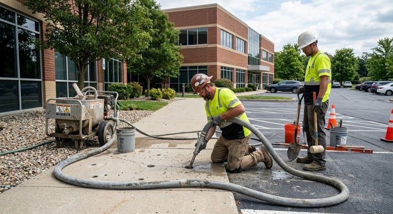 Level Uneven Concrete In Atlanta