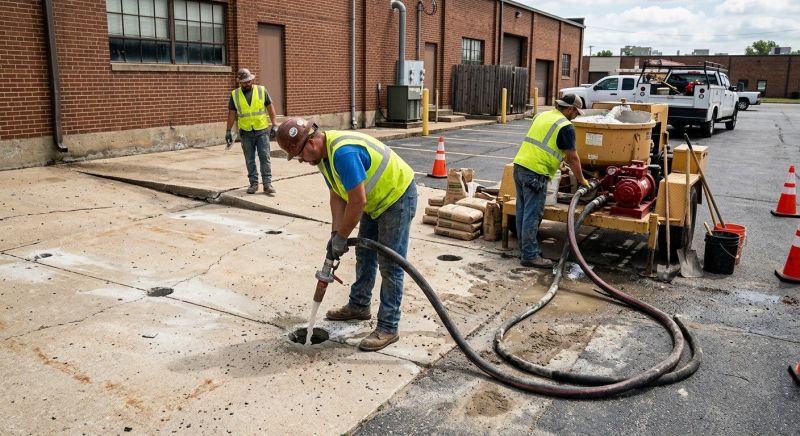 Level Uneven Concrete In Atlanta