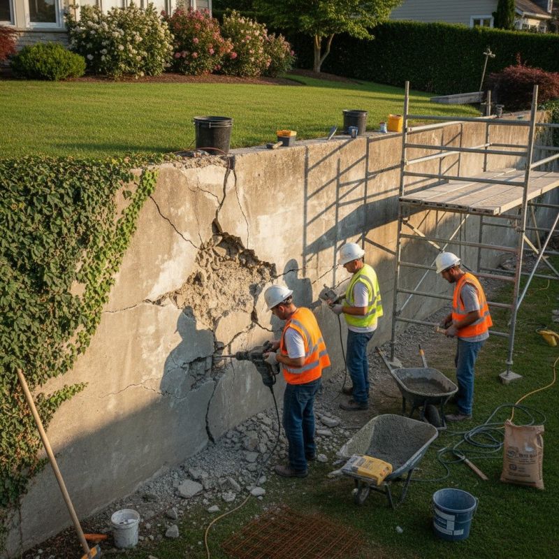 Poured Concrete Wall Construction