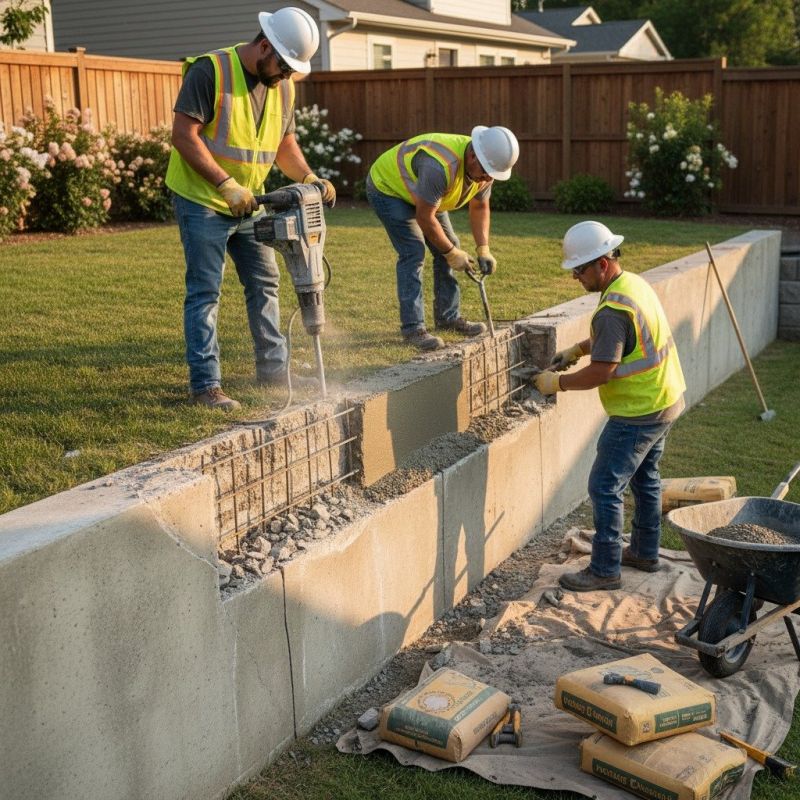 Poured Concrete Wall Construction