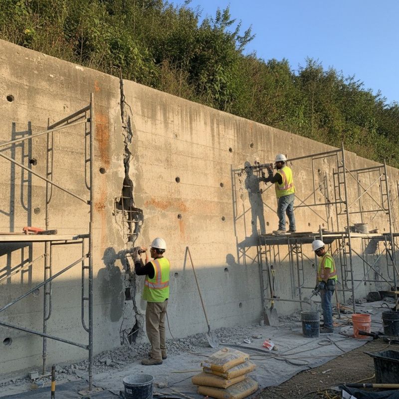 Poured Concrete Wall Construction