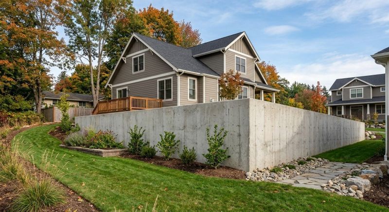 Poured Concrete Wall Construction