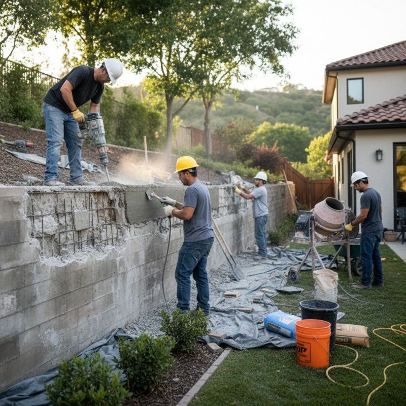Poured Concrete Wall Construction