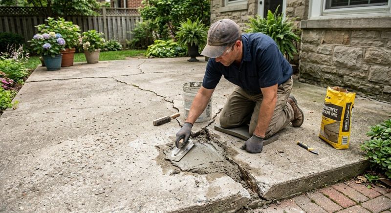 Repair Cracked Patios In Atlanta