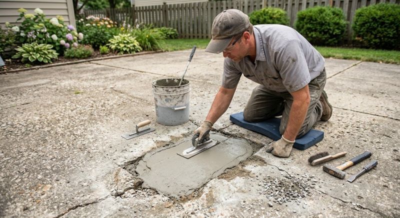 Repair Cracked Patios In Atlanta
