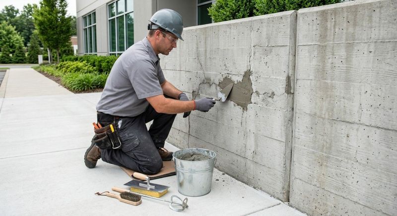 Concrete Wall Repair